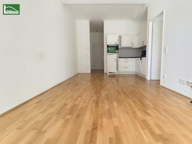 Hofseitige 2 Zimmer Wohnung inklusive Einbauküche in bester Lage!