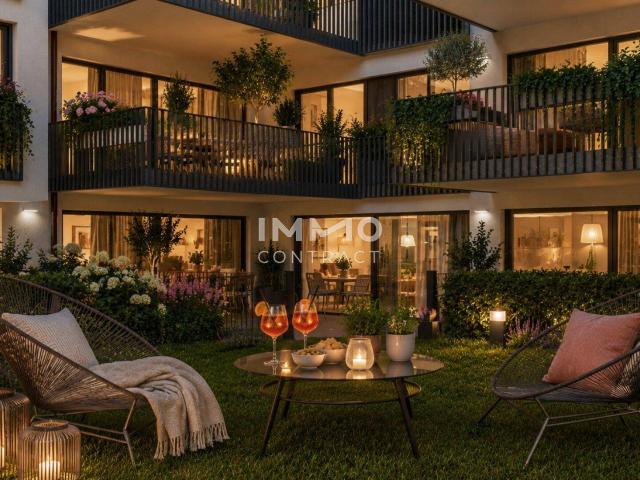 Hofseitiger Balkon, hippe Lage, perfekte Infrastruktur: Neubau Erstbezug Nahe 7. Bezirk