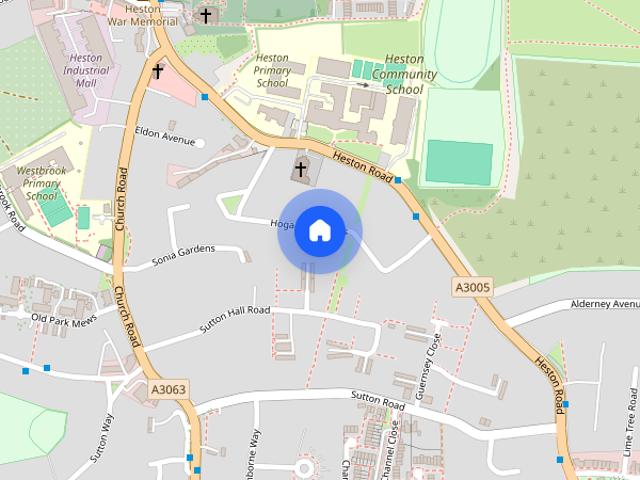 Hogarth Gardens, Hounslow, TW5