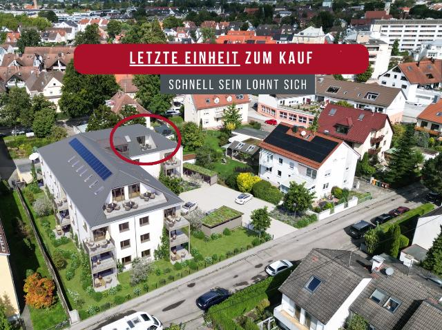 HOHE NACHFRAGE: Wohnen Sie über den Dächern von Augsburg im Betreuten Wohnen mit Dachterrasse
