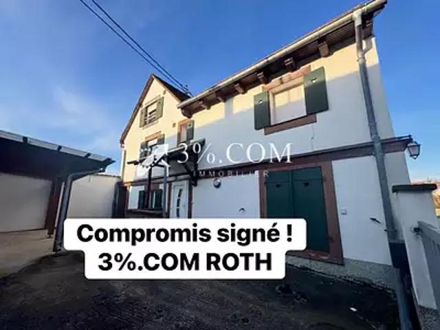 Hohfrankenheim 67270 Achat / Vente maison 5 pièces t5