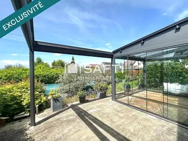 Holtzheim 67810 Achat / Vente maison 6 pièces t6 piscine terrasse