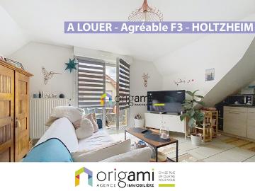 Holtzheim Agréable F3 Avec Balcon