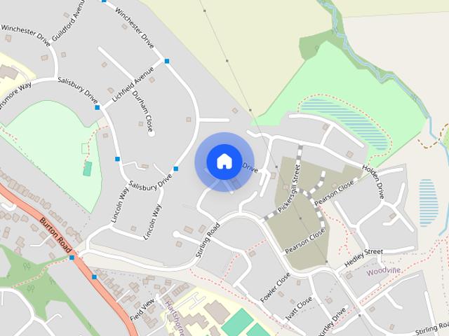 Holden Drive, Midway, Swadlincote, Derbyshire, DE11