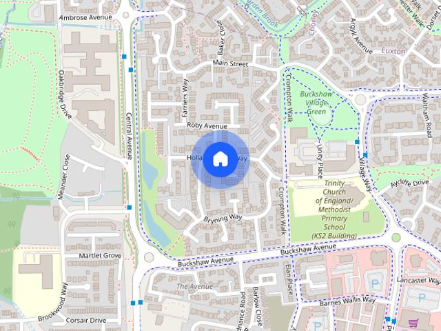 Holland House Way, Buckshaw Village