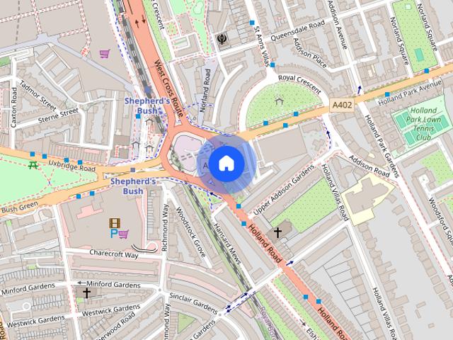 Holland Park Avenue London