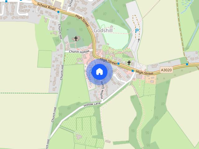 Hollow Glade, Godshill, Isle Of Wight, PO38