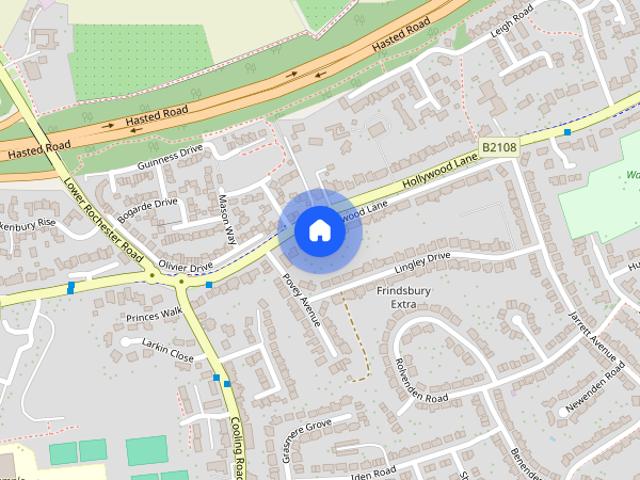 Hollywood Lane Wainscott Rochester ME3 8AT