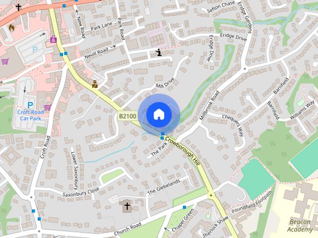 Holmes Place, Crowborough Hill