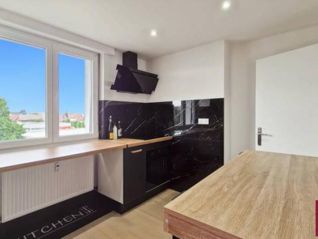 Horbourg Wihr: T3 de 65.69 m² habitables avec balcon, garage, parking et cave