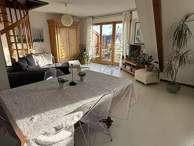 Horbourg Wihr 68180 Achat / Vente appartement 4 pièces t4 au dernier étage terrasse