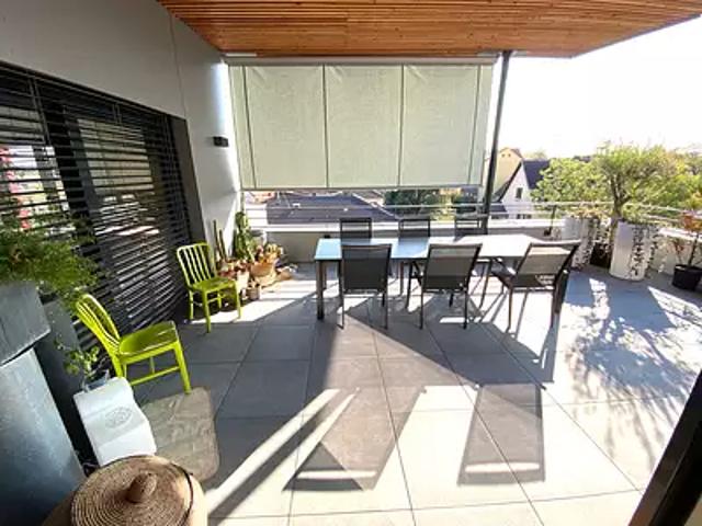 Horbourg Wihr 68180 Location appartement 5 pièces t5 au dernier étage terrasse