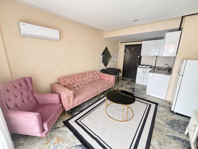 Horizon Garden Yanı 1+1 depozitosuz Ara Kat Balkonlu