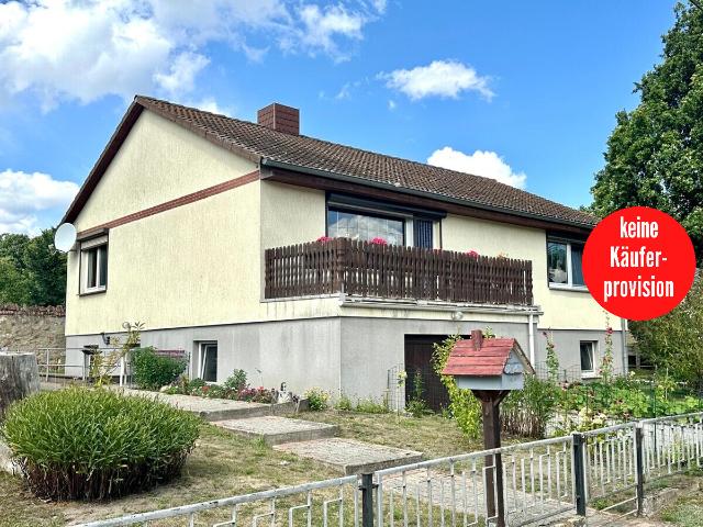 HORN IMMOBILIEN + gemütliches Zuhause mit Doppelcarport in Galenbeck bei Friedland