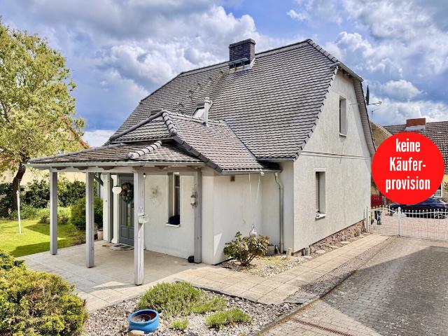 HORN IMMOBILIEN + geschmackvoll renoviertes Einfamilienhaus in Pampow bei Löcknitz