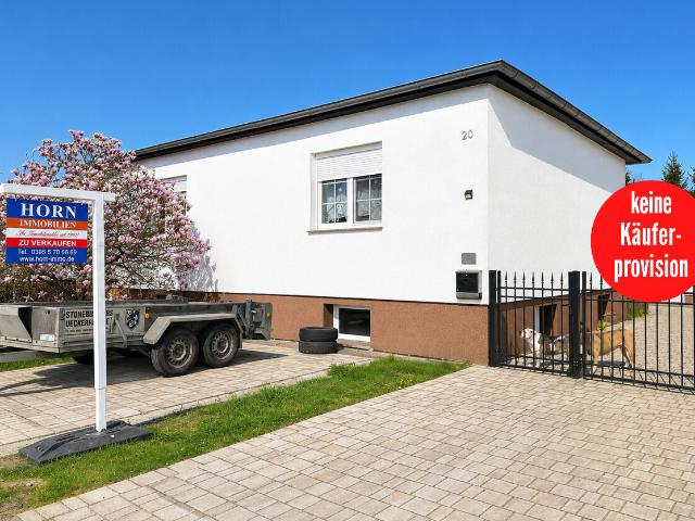 HORN IMMOBILIEN + Einfamilienhaus mit Nebengebäude und schönem Grundstück, ruhige Lage
