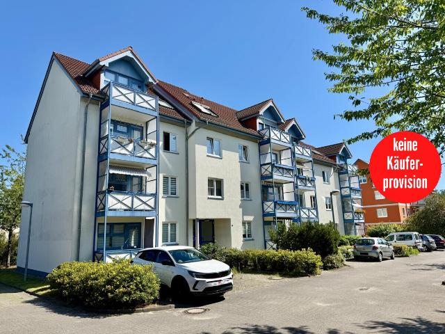 HORN IMMOBILIEN+ Neubrandenburg, 3 Raum Eigentumswohnung mit Balkon und Carport nicht vermietet