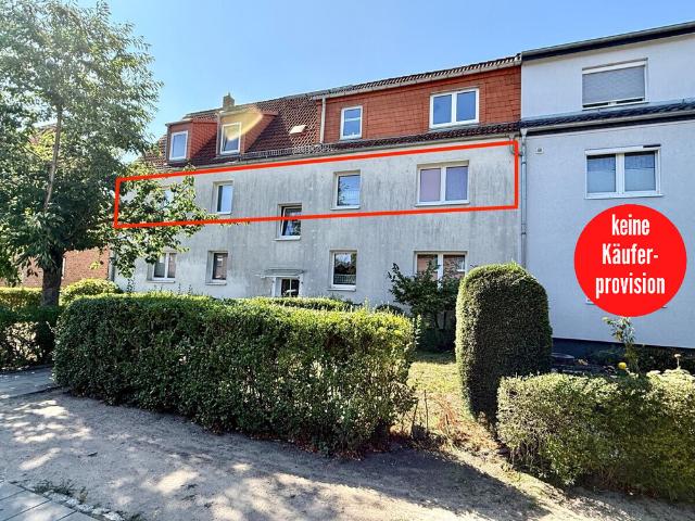 HORN IMMOBILIEN+ Neubrandenburg, große 3 Raum ETW im 1. OG mit Balkon und Stellplatz vermietet