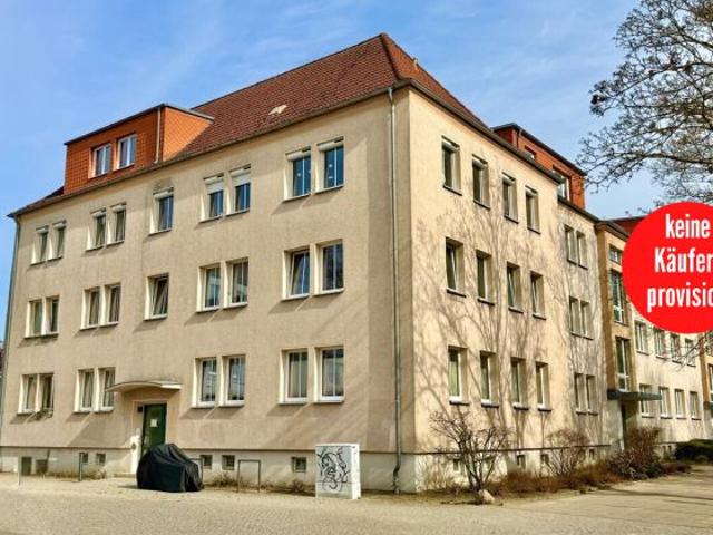 HORN IMMOBILIEN+RESERVIERT! Neubrandenburg Zentrum, helle 3 Raum Eigentumswohnung, EBK, Keller & Parkfläche
