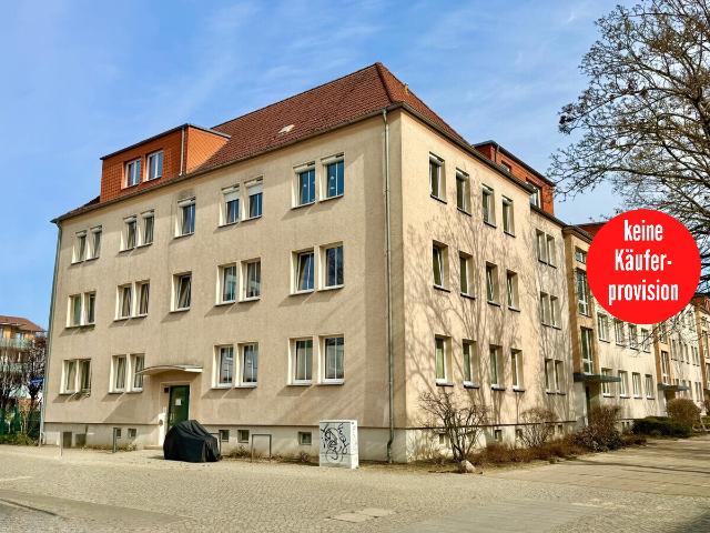 HORN IMMOBILIEN+RESERVIERT! Neubrandenburg Zentrum, helle 3 Raum Eigentumswohnung, EBK, Keller & Parkfläche