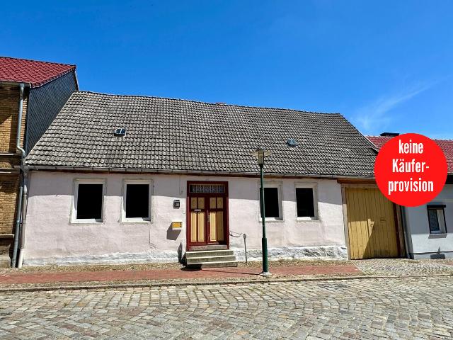 HORN IMMOBILIEN + Reihenmittelhaus im Zentrum von Strasburg Uckermark