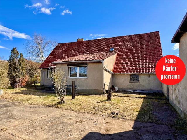 HORN IMMOBILIEN +Einfamilienhaus mit großem Grundstück dicht bei Pasewalk