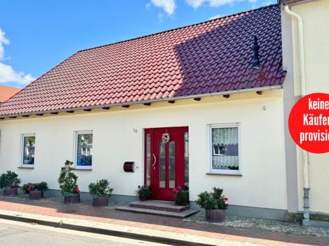 HORN IMMOBILIEN + Tolles Haus im Zentrum von Strasburg Uckermark, ebenerdig und altersgerecht