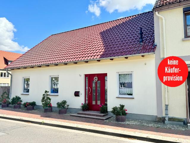 HORN IMMOBILIEN + Tolles Haus im Zentrum von Strasburg Uckermark, ebenerdig und altersgerecht