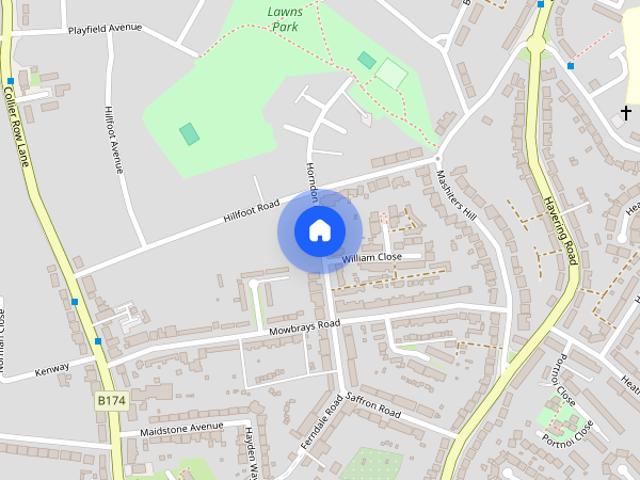 Horndon Road, Romford, Greater London