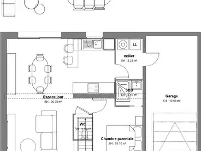Hottot les Bagues 14250 Programme neuf maison neuf à vendre 7 pièces