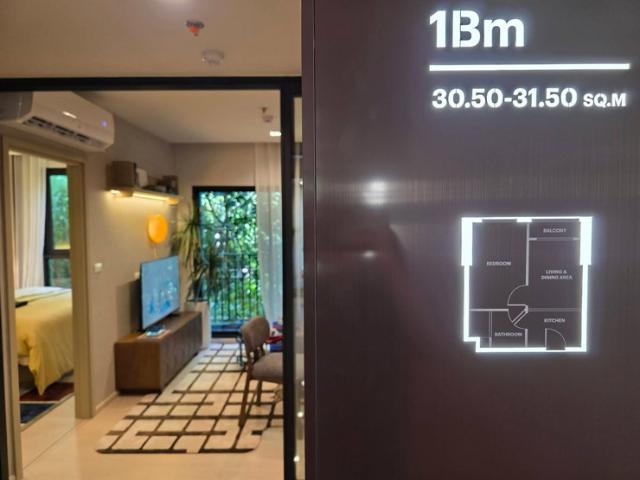 HOT UNIT 1Bedroom River view 4.09MB การันตรีจากเซลล์โครงการ