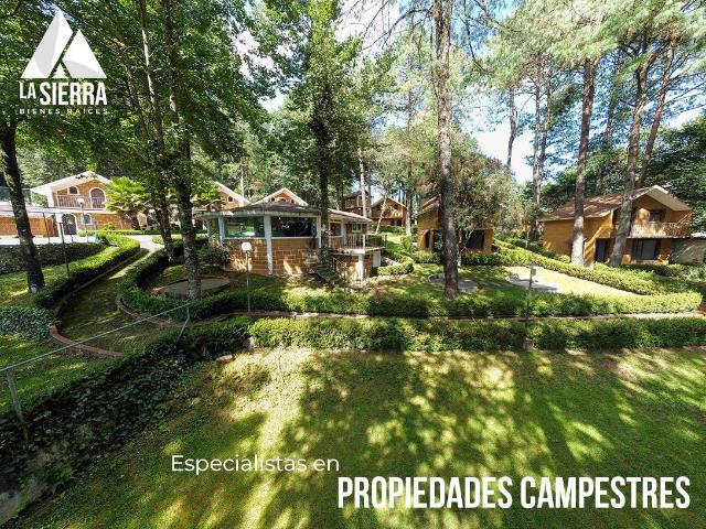 Hotel Finca en Venta en Huauchinango con 11 Caba?as Chalet en 5,267 m?