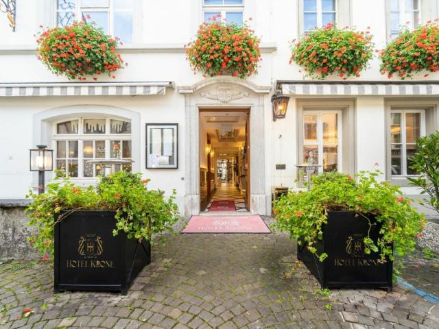 Hotel Krone Traditionshotel mit Restaurant im historischen Städtli