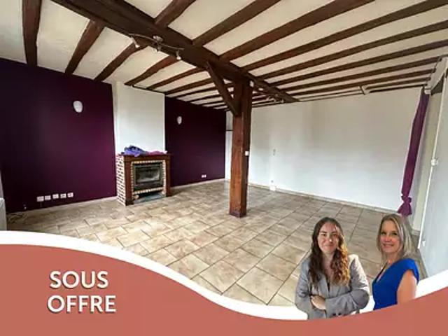 Houdan 78550 Achat / Vente appartement 3 pièces t3 au dernier étage
