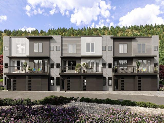 Contemporary house with terrace