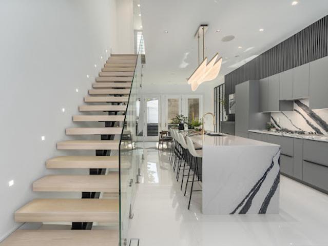 Contemporary house with garden and terrace