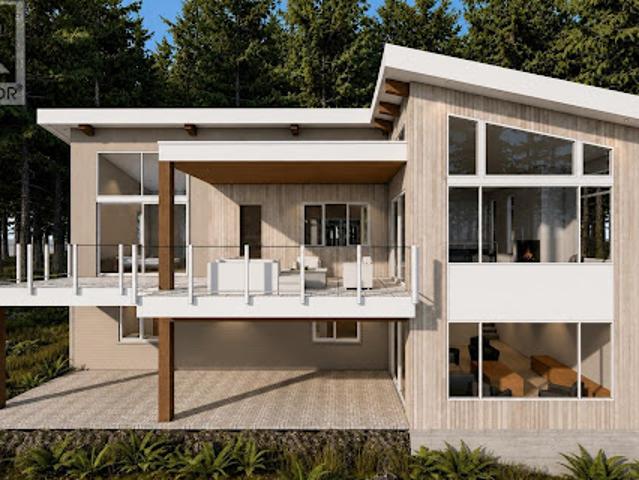 Contemporary house with terrace