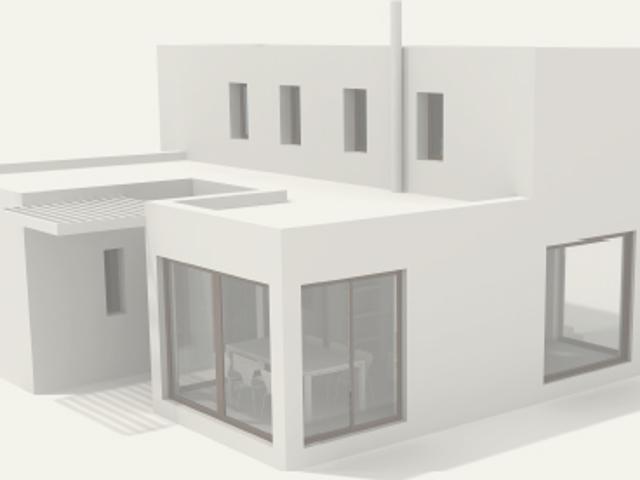 House with garden