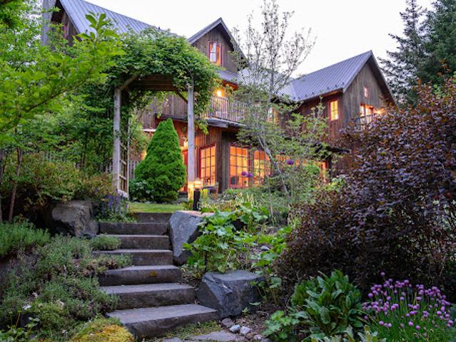 House with garden