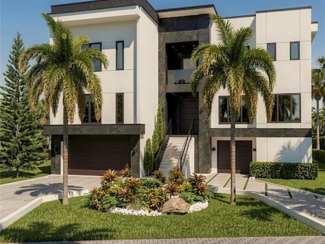 Contemporary house with pool