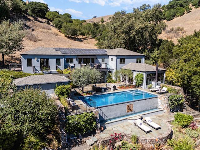 House with pool and garden