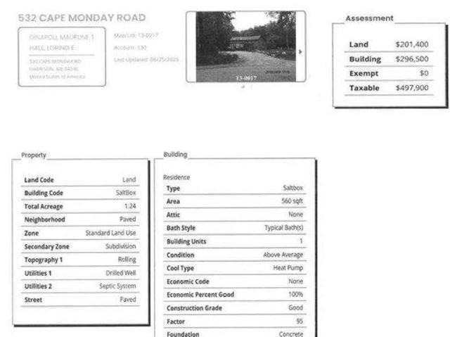 house with 3 bedroom, Harrison ME ES105649021