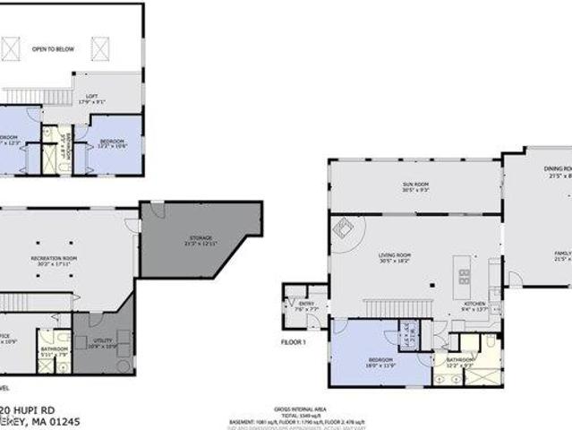 house with 4 bedroom, Monterey MA ES104480063