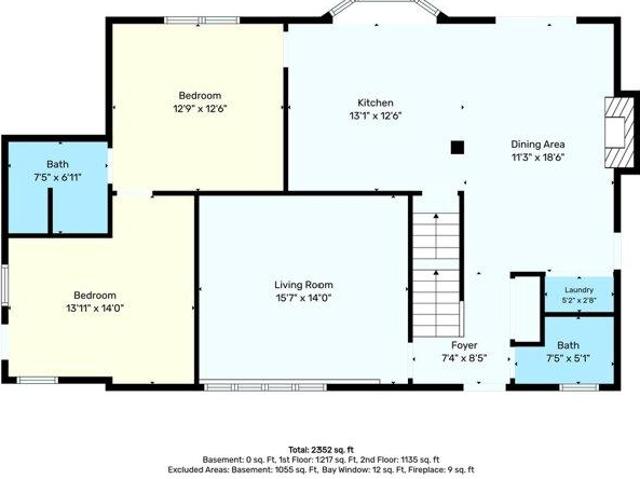 house with 5 bedroom, Auburn ME ES105800637