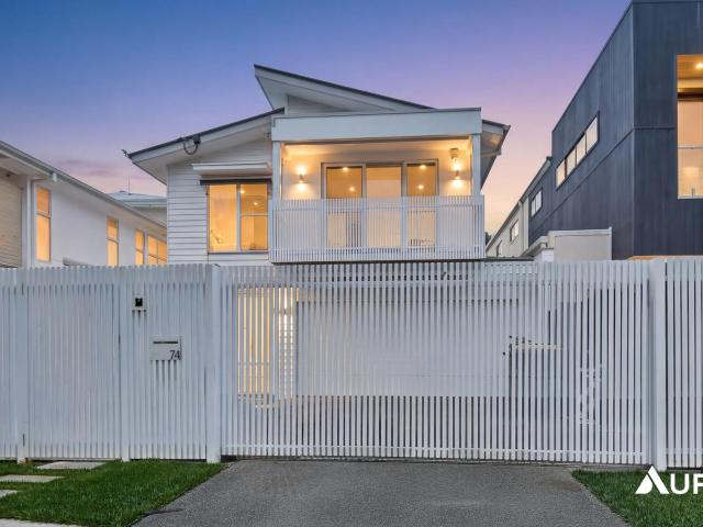 house at 74 Stuart Street, Bulimba, Australia