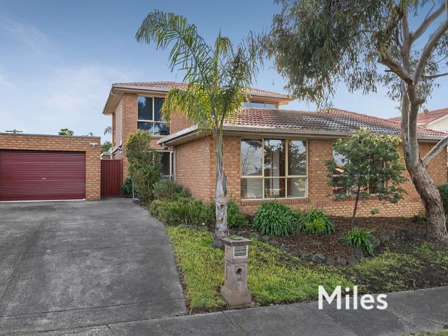 house at 16 London Court, Greensborough