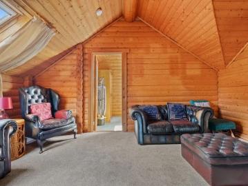 House at Fort William Nevis Range cycle track, Torlundy