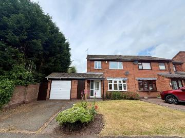 house in Linford Crescent, Markfield, LE67 9SP