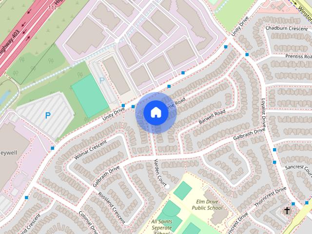 House in Mississauga Erin Mills
