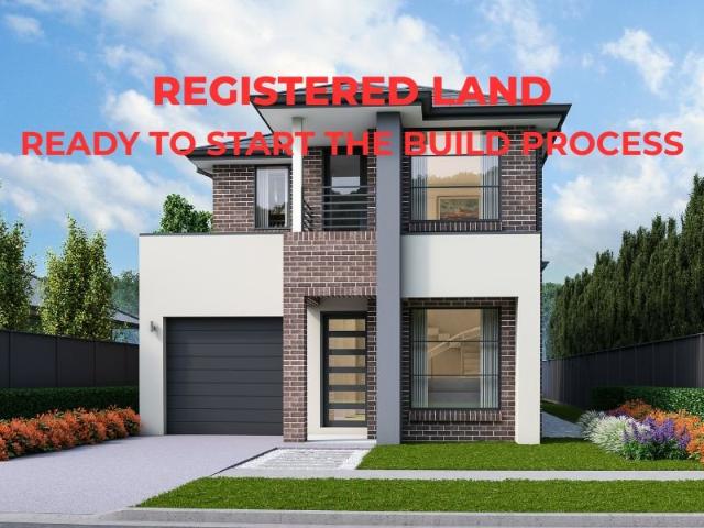 HOUSE & LAND PACKAGE LAND REGISTERED & READY TO START THE BUILD PROCESS